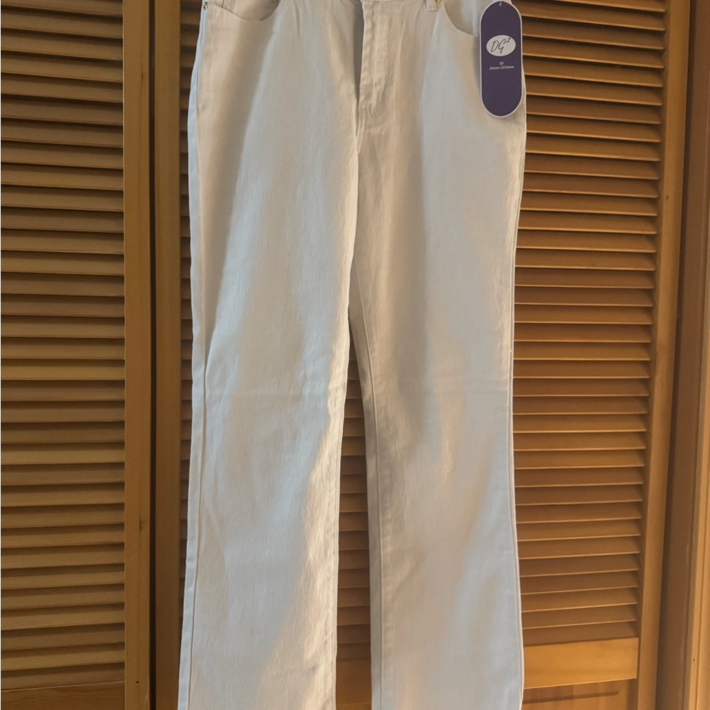 DG2 by Diane Gilman White Jeans.
